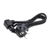 C-TECH cablu de alimentare 1.8m VDE 220/230V pentru laptop cu 3 pini Schuko, rupt