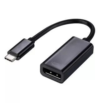 Adaptor C-TECH Type-C la Displayport, M/F, 15 cm