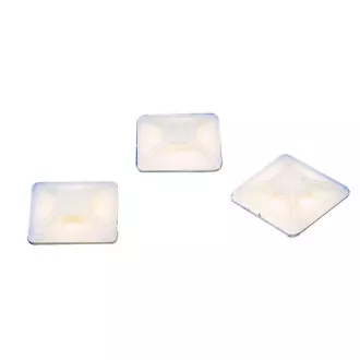 Fixapart CTMB 02 - clemă autoadezivă pentru bandă 4,8mm, 28x28mm, alb