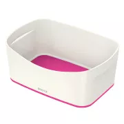 Cutie desktop LEITZ MyBox, alb/roz