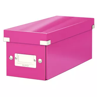 Cutie CD LEITZ Click&Store, roz