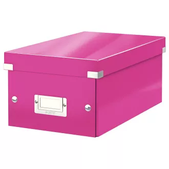 Cutie DVD LEITZ Click&Store, roz Cutie DVD LEITZ Click&Store, roz