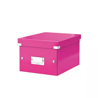 Cutie universală LEITZ Click&Store, mărimea S (A5), roz