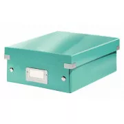 Cutie organizatoare LEITZ Click&Store, mărimea S, albastru glacial