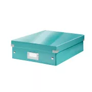 Cutie organizatoare LEITZ Click&Store, mărimea M, albastru glacial