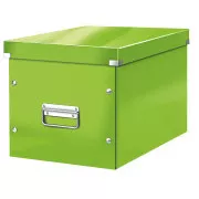 Cutie pătrată LEITZ Click&Store, mărimea L (A4), verde