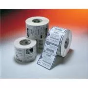 Etichetă Zebra, Hârtie, 57x32mm; Transfer termic, Z-Select 2000T, Acoperită, Adeziv permanent, Miez de 25mm, Perforare