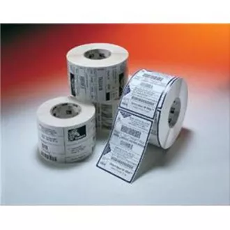 Etichetă Zebra, Hârtie, 102x152mm; Transfer termic, Z-Select 2000T, Acoperită, Adeziv permanent, Miez de 25mm, Perforare