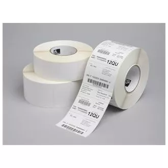 Etichetă Zebra, Hârtie, 102x152mm; Imprimare termică directă, Z-Select 2000D, Acoperită, Adeziv permanent, Miez de 25mm, Perforare