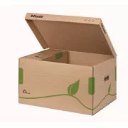 LEITZ Esselte ECO container de arhivă cu capac, pentru cutii de 80/100 mm, maro