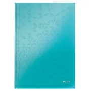 LEITZ Notebook WOW, A4, linie, albastru gheață