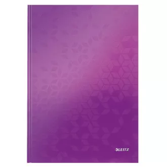 LEITZ Notebook WOW, A4, linie, violet