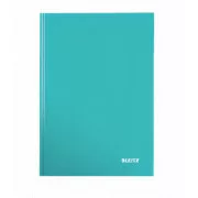 LEITZ Notebook WOW, A5, linie, albastru gheață