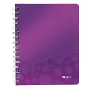 Caiet de notițe LEITZ WOW A5, PP, linie, violet