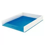 LEITZ Raft WOW bicolor, alb/albastru