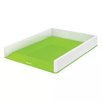 LEITZ Cutie de depozitare bicoloră WOW, alb/verde
