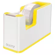 LEITZ Desfășurator de bandă WOW, alb/galben