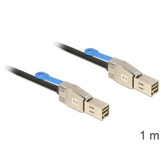 Delock Cablu Mini SAS HD x 4 SFF 8644 mascul > Mini SAS HD x 4 SFF 8644 mascul 1 m