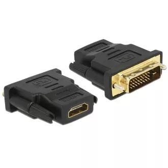 Adaptor Delock DVI 24+1 pin mascul > HDMI mamă