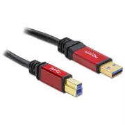 Cablu Delock USB 3.0 tip A masculin > USB 3.0 tip B masculin 5 m Premium