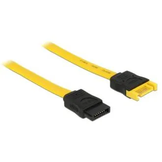 Cablu prelungitor Delock SATA 6 Gb/s mascul - mamă 30 cm Cablu prelungitor Delock SATA 6 Gb/s mascul - mamă 30 cm