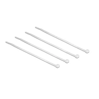 Delock Benzile de strângere transparente L 100 x L 2,5 mm 100 buc.
