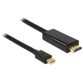Cablu Delock mini Displayport 1.1 mascul > HDMI-A mascul 1 m Cablu Delock mini Displayport 1.1 mascul > HDMI-A mascul 1 m
