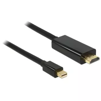 Delock Cablu mini Displayport 1.1 de sex masculin și HDMI-A de sex masculin 2 m