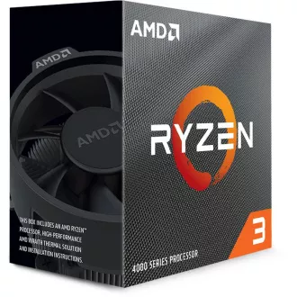 AMD cpu Ryzen 3 4100 AM4 Box (4 nuclee, 8x thread, 3.8GHz / 4.0GHz, 4MB cache, 65W) cu răcitor Wraith Stealth