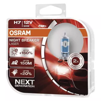 Bec OSRAM H7 12V, 55W Night Breaker Laser NG 64210NL - set de 2 Bec OSRAM H7 12V, 55W Night Breaker Laser NG 64210NL - set de 2