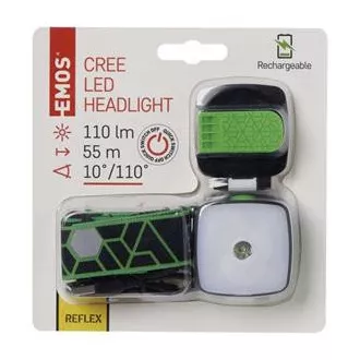 Farul reîncărcabil Emos LED P3535, 110 lm, CREE LED   4× SMD