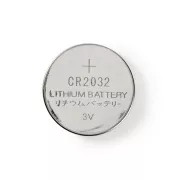 Nedis BALCR20325BL - Baterie buton cu litiu CR2032 | 3 V | 5 bucati | Blister