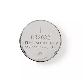 Nedis BALCR20325BL - Baterie buton cu litiu CR2032 | 3 V | 5 bucati | Blister