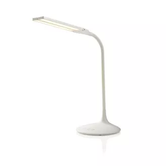 Nedis LTLG3M1WT4 - Lampă de masă cu LED-uri reglabile | Touch Control | 3 moduri de iluminare | Baterie reîncărcabilă | 280 lm Nedis LTLG3M1WT4 - Lampă de masă cu LED-uri reglabile | Touch Control | 3 moduri de iluminare | Baterie reîncărcabilă | 280 lm