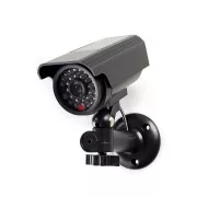 Nedis DUMCBS10BK - Cameră de securitate fictivă | Cameră cilindrică | IP44 | Negru