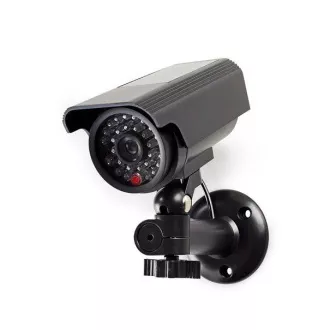 Nedis DUMCBS10BK - Cameră de securitate fictivă | Cameră cilindrică | IP44 | Negru