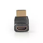 Nedis CVGB34902BK - Adaptor HDMI™ unghiular 270° | Conector HDMI - Mufa HDMI | Culoare neagră