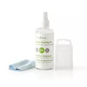 Nedis CLSN100TP - Kit de curățare a ecranului | TV | Smartphone | Tabletă | 150 ml