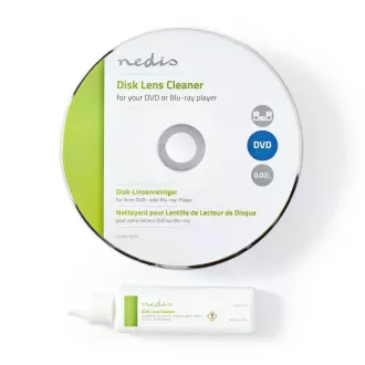 Nedis CLDK110TP - Disc Optic Cleaner | Blu-ray | DVD | 20 ml