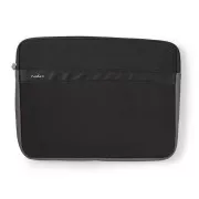 Nedis NBSE15100BK - Husă pentru notebook | 15 – 16" | Neopren | Negru / Antracit