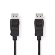 Nedis CCGB37010BK20 - Cablu DisplayPort 1.2 | DisplayPort Plug - DisplayPort Plug | 2 m | Culoare neagră