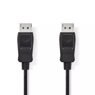 Nedis CCGB37010BK20 - Cablu DisplayPort 1.2 | DisplayPort Plug - DisplayPort Plug | 2 m | Culoare neagră
