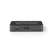 Nedis VSPL34002BK- Splitter HDMI | 2 porturi porturi | Intrare HDMI™ | 2x ieșire HDMI™ | 4K@30Hz | 2,25 Gbps | Negru