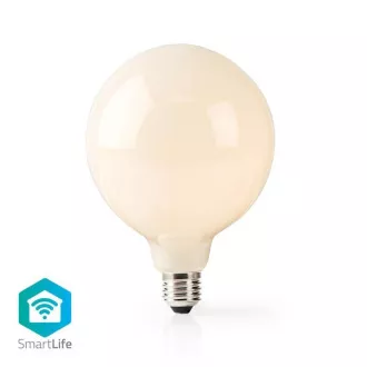 Nedis WIFILF11WTG125 - Bec LED inteligent Wi-Fi | E27 | 125mm | 5 W | 500 lm | Alb cald, F Nedis WIFILF11WTG125 - Bec LED inteligent Wi-Fi | E27 | 125mm | 5 W | 500 lm | Alb cald, F