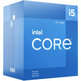 INTEL Core i5-12400F 2.5GHz/6core/18MB/LGA1700/Fără grafică/Alder Lake/cu răcitor INTEL Core i5-12400F 2.5GHz/6core/18MB/LGA1700/Fără grafică/Alder Lake/cu răcitor