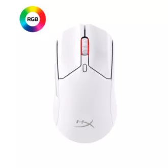 Mouse de gaming wireless HyperX Pulsefire Haste 2 (alb)