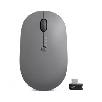 Mouse fără fir cu mai multe dispozitive Lenovo CONS GO (gri)
