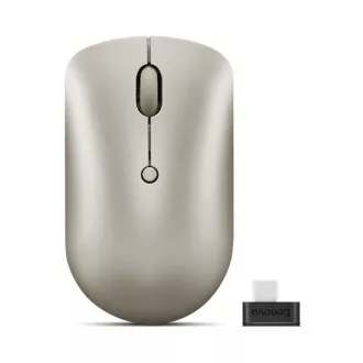 Mouse Lenovo CONS 540 Wireless Compact USB-C (bej)
