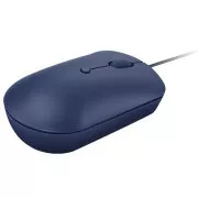 Lenovo mouse CONS 540 USB-C cablu compact - albastru (Abyss Blue)