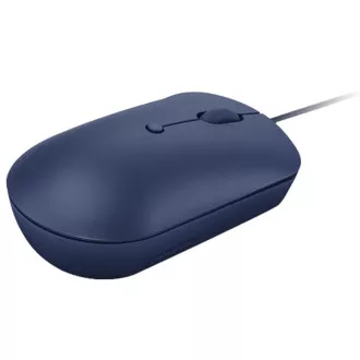 Lenovo mouse CONS 540 USB-C cablu compact - albastru (Abyss Blue)
